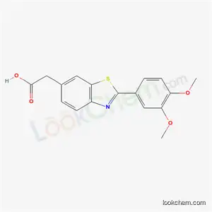 2-(3,4-디메톡시페닐)-6-벤조티아졸아세트산