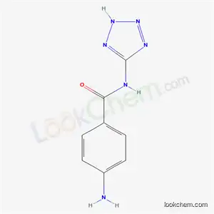Molecular Structure of 36855-72-8 (4-Amino-N-(1H-tetrazol-5-yl)benzamide)