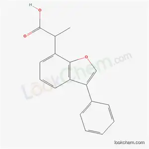 rac-(R*)-α-メチル-3-フェニル-7-ベンゾフラン酢酸