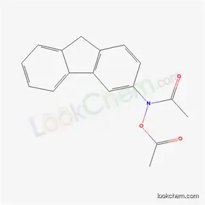 Molecular Structure of 38105-27-0 (N-(Acetyloxy)-N-(9H-fluoren-3-yl)acetamide)