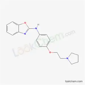2-[4-[2-(1-피롤리디닐)에톡시]아닐리노]벤족사졸