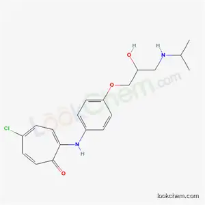 5-クロロ-2-[[4-[2-ヒドロキシ-3-[(1-メチルエチル)アミノ]プロポキシ]フェニル]アミノ]-2,4,6-シクロヘプタトリエン-1-オン