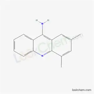 Molecular Structure of 40504-92-5 (2,4-Dimethyl-9-acridinamine)