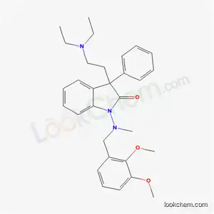 3-(2-ジエチルアミノエチル)-1-[(2,3-ジメトキシベンジル)メチルアミノ]-3-フェニル-2-インドリノン