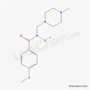 4-메톡시-N-[(4-메틸-1-피페라지닐)메틸]벤조히드록삼산