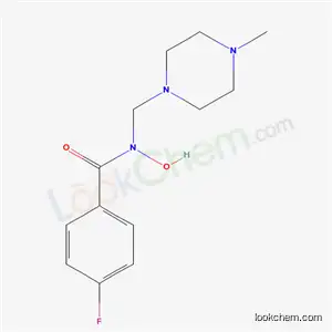 4-플루오로-N-[(4-메틸-1-피페라지닐)메틸]벤조히드록삼산