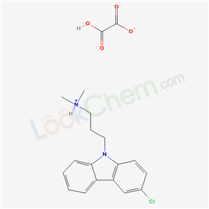 3-(3-chlorocarbazol-9-yl)propyl-dimethylazanium; 2-hydroxy-2-oxoacetate