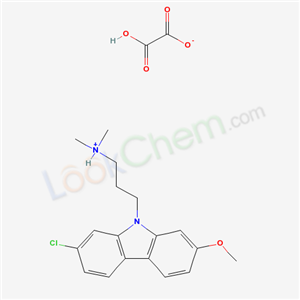 3-(2-chloro-7-methoxycarbazol-9-yl)propyl-dimethylazanium;2-hydroxy-2-oxoacetate