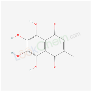 2,3,5,8-Tetrahydroxy-6-methyl-1,4-naphthalenedione