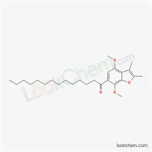 4,7-디메톡시-2,3-디메틸-6-테트라데카노일벤조푸란
