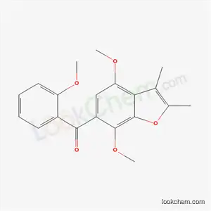 4,7-디메톡시-2,3-디메틸-6-(o-메톡시벤조일)벤조푸란