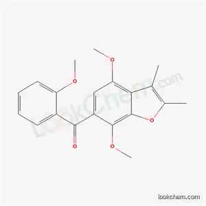 4,7-디메톡시-2,3-디메틸-6-(o-메톡시벤조일)벤조푸란