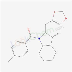 6,7,8,9-Tetrahydro-5-(p-toluoyl)-5H-1,3-dioxolo[4,5-b]carbazole