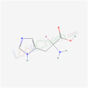 2-amino-3-(2-fluoro-3H-imidazol-4-yl)propanoic acid cas  50444-78-5