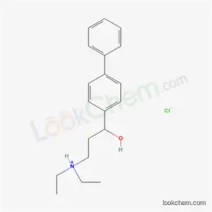 알파-(2- (디 에틸 아미노) 에틸) -4- 비 페닐 메탄올 하이드로 클로라이드