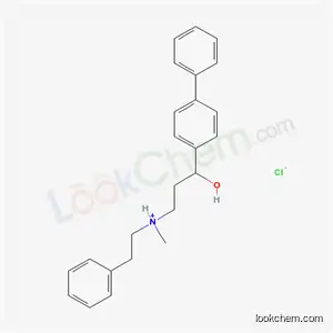 알파-(2-(메틸페네틸아미노)에틸)-4-비페닐메탄올 염산염