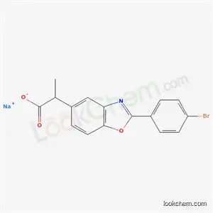 2-(4-브로모페닐)-α-메틸-5-벤조옥사졸아세트산나트륨염