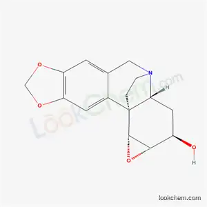 Molecular Structure of 509-88-6 ((1beta,2beta,3alpha)-1,2-epoxycrinan-3-ol)