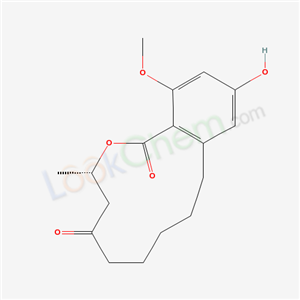 (9S)-15-hydroxy-13-methoxy-9-methyl-10-oxabicyclo[10.4.0]hexadeca-13,15,17-triene-7,11-dione cas  215094-20-5
