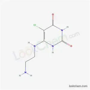 Molecular Structure of 399550-08-4 (6-[(2-aminoethyl)amino]-5-chloropyrimidine-2,4(1H,3H)-dione)