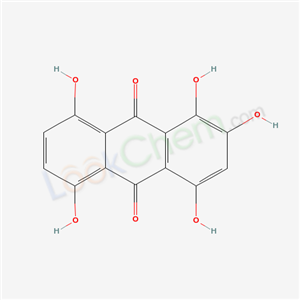 9,10-Anthracenedione, 1,2,4,5,8-pentahydroxy- cas  5413-65-0