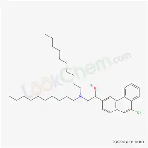 Molecular Structure of 5431-29-8 (1-(9-chlorophenanthren-3-yl)-2-(didecylamino)ethanol)