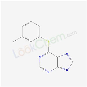 6-(3-methylphenyl)sulfanyl-5H-purine cas  5444-09-7