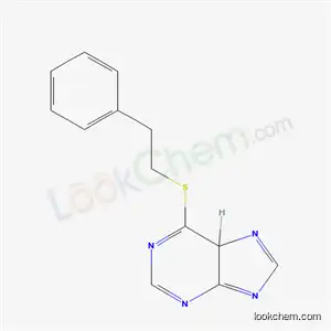 6-[(2-phenylethyl)sulfanyl]-9H-purine