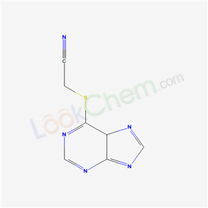 2-(7H-purin-6-ylsulfanyl)acetonitrile