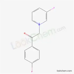 1-[2-(4-fluorophenyl)-2-oxoethyl]-3-iodopyridinium