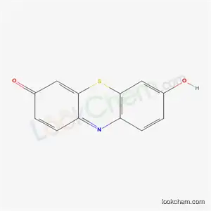 Molecular Structure of 3568-81-8 (7-Hydroxy-3H-phenothiazin-3-one)