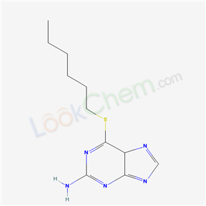 1H-Purin-2-amine, 6-(hexylthio)-