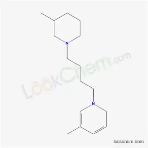 Molecular Structure of 6271-64-3 (5-methyl-1-[4-(3-methylpiperidin-1-yl)butyl]-1,2-dihydropyridine)