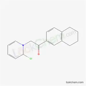 Molecular Structure of 6271-67-6 (2-(2-chloropyridin-1(2H)-yl)-1-(5,6,7,8-tetrahydronaphthalen-2-yl)ethanone)