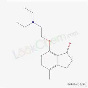 7-[2-(diethylamino)ethoxy]-4-methyl-2,3-dihydro-1H-inden-1-one