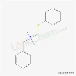 Benzyl-dimethyl-(phenylsulfanylmethyl)azanium;chloride