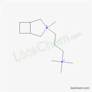 Molecular Structure of 6936-28-3 (3-methyl-3-[3-(trimethylammonio)propyl]-3-azoniabicyclo[3.2.0]heptane)