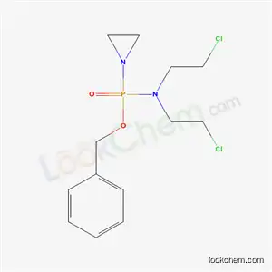 Molecular Structure of 18228-75-6 (benzyl P-aziridin-1-yl-N,N-bis(2-chloroethyl)phosphonamidate)