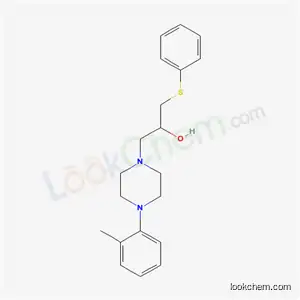 α-[(Phenylthio)methyl]-4-(o-tolyl)-1-piperazineethanol