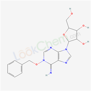 2-(hydroxymethyl)-5-(6-imino-1-phenylmethoxy-purin-9-yl)oxolane-3,4-diol cas  50611-56-8