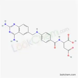 N-[4-[[(2,4-Diamino-6-quinazolinyl)methyl]amino]benzoyl]-L-aspartic acid