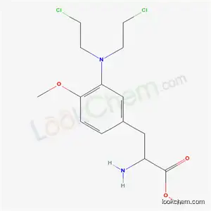 Molecular Structure of 42266-68-2 (3-[bis(2-chloroethyl)amino]-O-methyltyrosine)