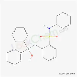 Molecular Structure of 17510-56-4 (2-(2-hydroxy-2,2-diphenylethyl)-N-phenylbenzenesulfonamide)