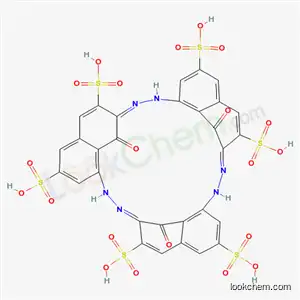 Molecular Structure of 19580-70-2 (5,15,32-trioxo-2,3,12,13,22,23-hexaazaheptacyclo[22.6.2.2~4,7~.2~14,17~.0~6,11~.0~16,21~.0~27,31~]hexatriaconta-1(31),3,6,8,10,13,16,18,20,23,25,27,29,33,35-pentadecaene-9,19,25,29,34,36-hexasulfonic acid (non-preferred name))