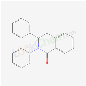 2,3-diphenyl-3,4-dihydroisoquinolin-1-one cas  21868-93-9