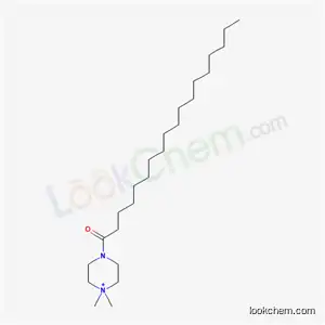 Molecular Structure of 32705-98-9 (1,1-dimethyl-4-octadecanoylpiperazin-1-ium)