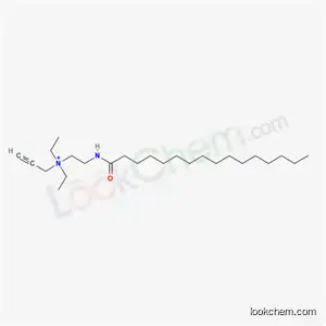 N,N-diethyl-N-[2-(hexadecanoylamino)ethyl]prop-2-yn-1-aminium