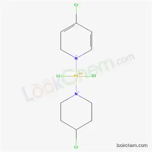 Molecular Structure of 35963-83-8 (dichloroplatinum(2+) 4-chloropiperidin-1-ide 4-chloro-2H-pyridin-1-ide (1:1:1))