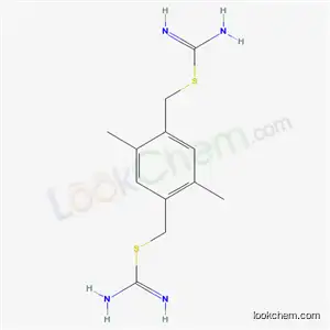 Molecular Structure of 6746-80-1 ((2,5-dimethylbenzene-1,4-diyl)dimethanediyl dicarbamimidothioate)