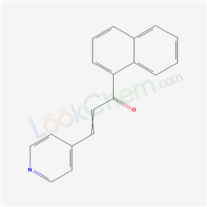 1-(1-Naphthyl)-3-(4-pyridinyl)-2-propen-1-one